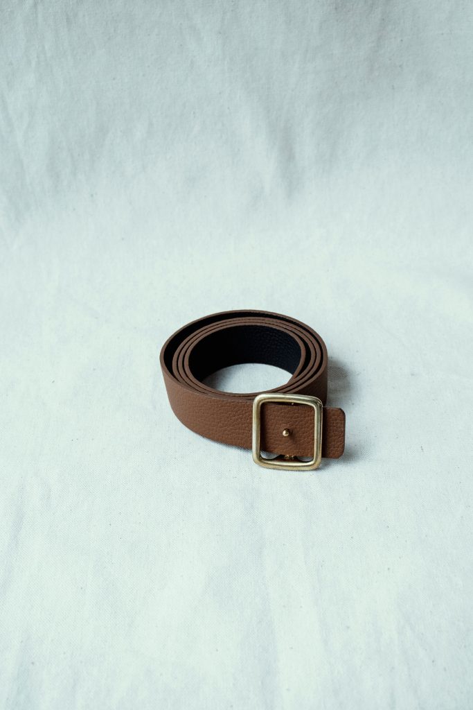 Belt Calf Leather Lagun Grained Nabuk Reversible | 58159