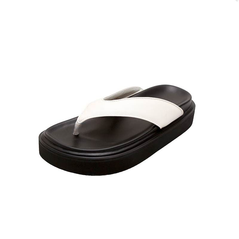 2024-summer-new-casual-solid-color-round-toe-thick-sole-flip-flops-womens-slippers_4