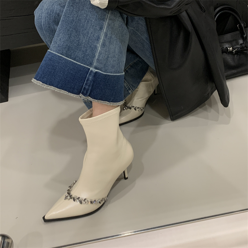 fortune-one-foot-korean-style-rhinestone-stretch-slim-boots-for-women-pointed-toe-thin-heel-short-boots-high-heel-slimming-side-zipper_2